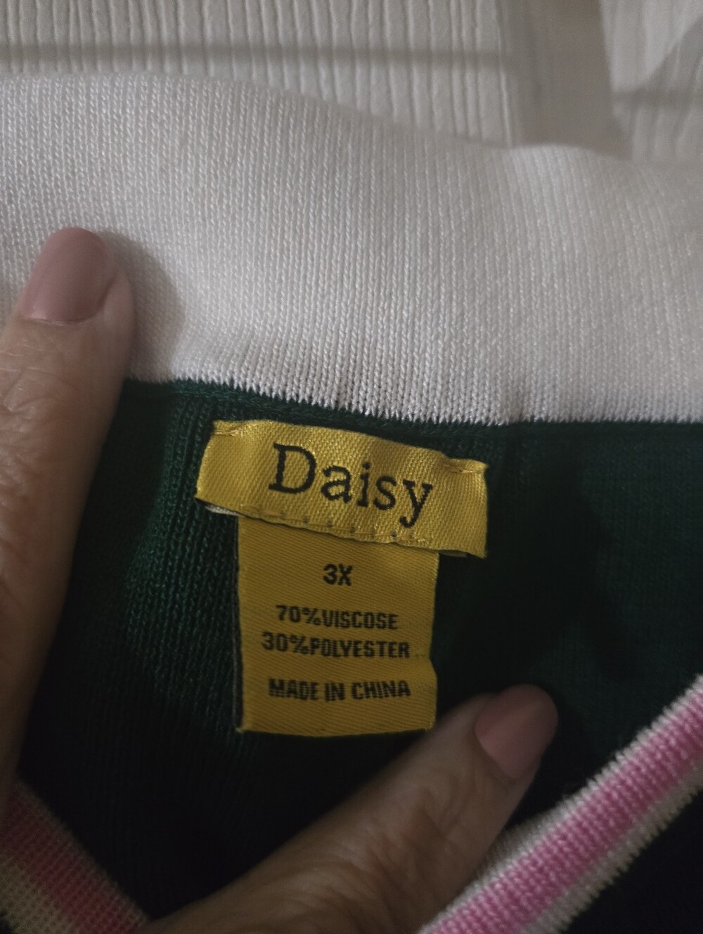 3x Daisy green pleated skirt with stretch - Picture 2 of 3